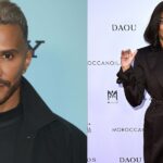 Photo collage of Jay Manuel and Tyra Banks.