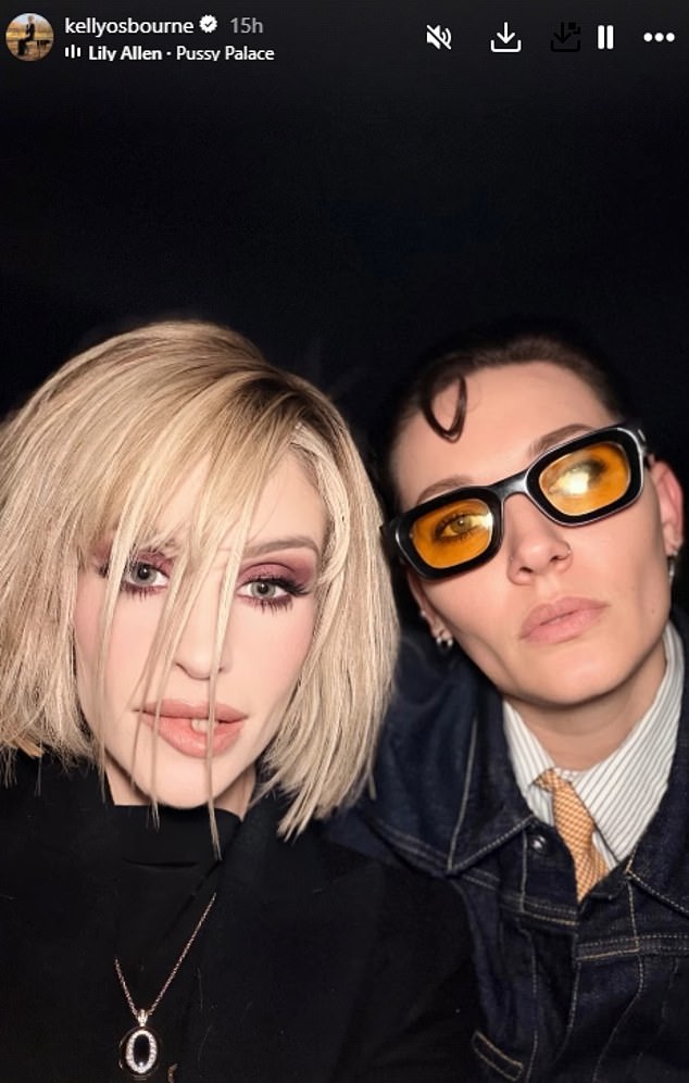 Kelly Osbourne and  Kiinicki