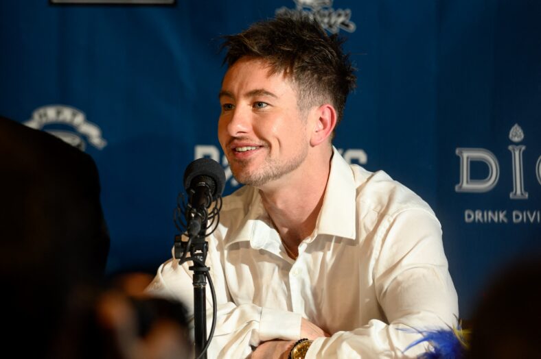 Barry Keoghan at Hasty Pudding Man of the Year 2024