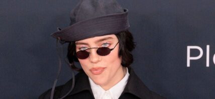 Billie Eilish on the red carpet