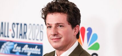 Charlie Puth at the Los Angeles Clippers And Comcast NBCUniversal's NBA All-Star 2026 Legendary Tip-Off Celebration