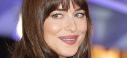 Dakota Johnson close up