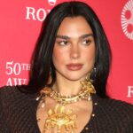 Dua Lipa on the red carpet