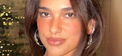 Dua Lipa close up