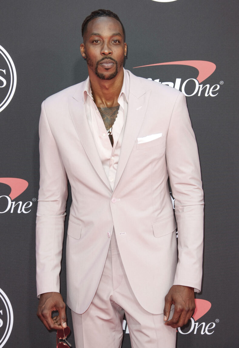 Dwight Howard at the 2019 ESPYS presented by Capital One at the Microsoft Theater on July 10, 2019 in Los Angeles, California.