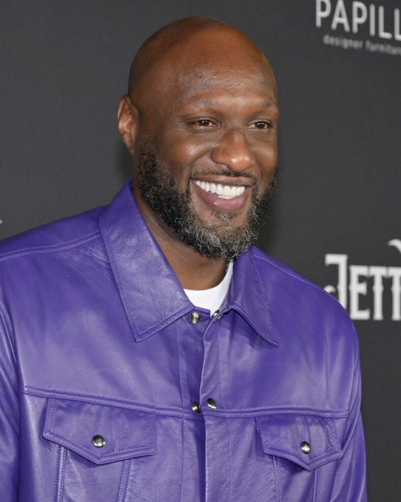 Lamar Odom at ''A Night With Whoopi'' Celebrating Whoopi Goldberg's New Cannabis Brand ''Emma and Clyde" at the Wood's