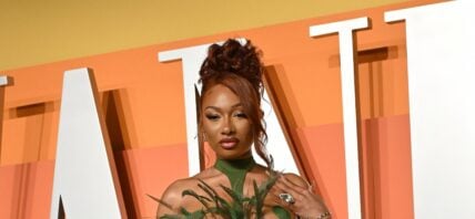 Megan Thee Stallion on the red carpet