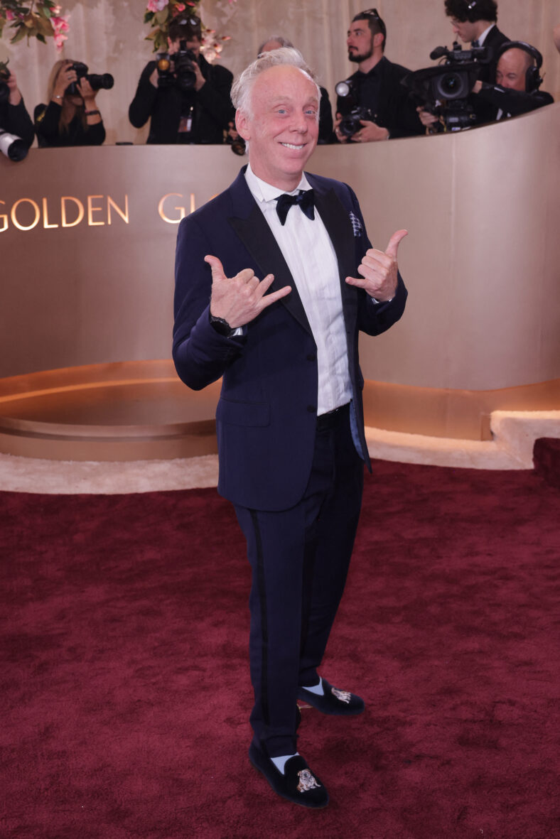 Mike White on the red carpet