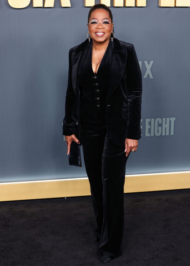 Oprah Winfrey on the red carpet
