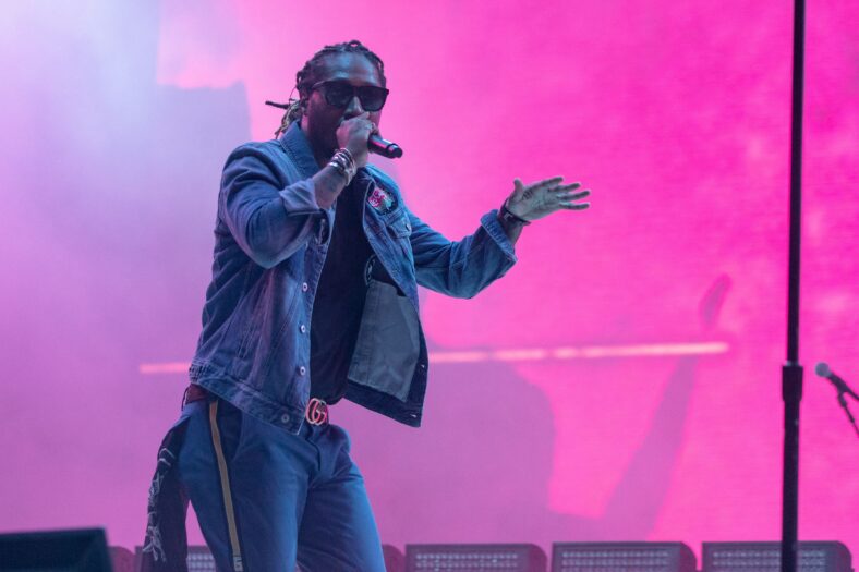 Rapper Future at Bonnaroo Music and Arts Festival 2018