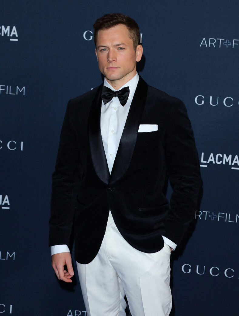 Taron Egerton at The LACMA Art + Film Gala at LACMA in Los Angeles