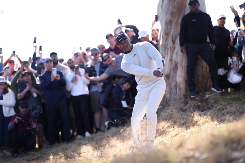Tiger Woods at the 2024 PGA Tour The Genesis Invitational