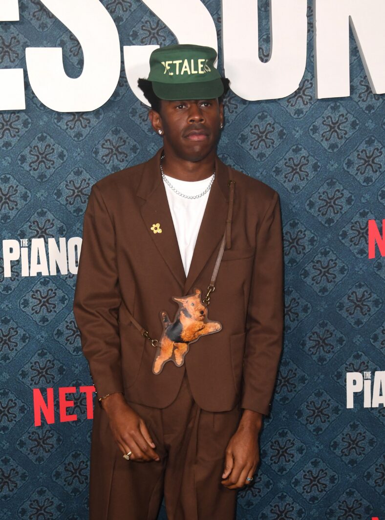 Tyler the Creator on the red carpet