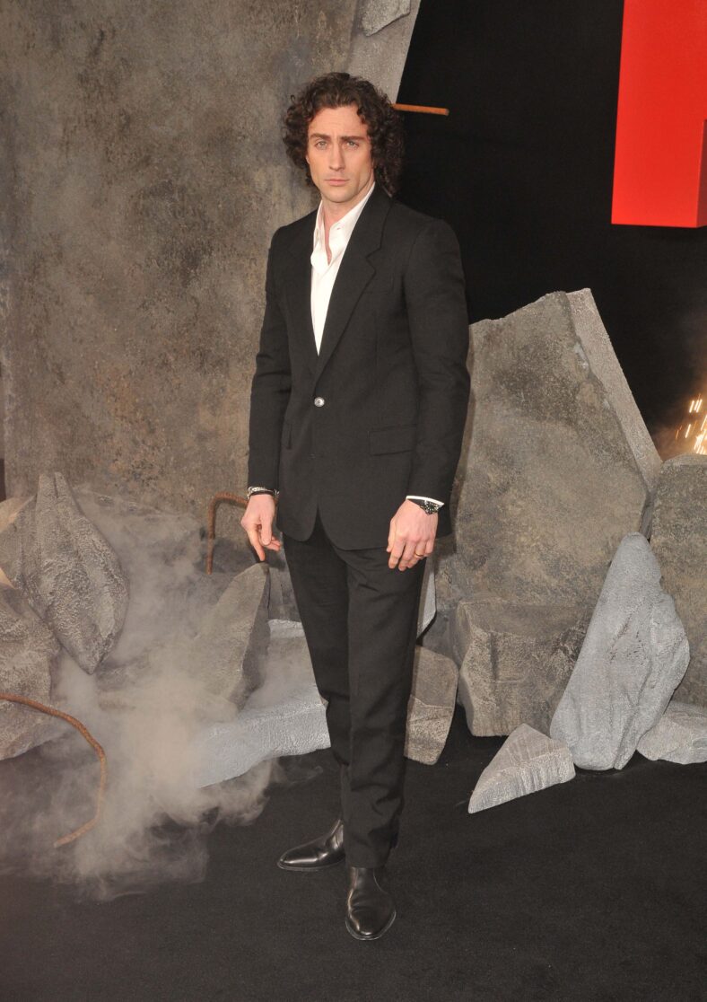 Aaron Taylor Johnson at the "Fuze" UK premiere, London