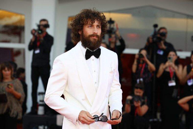 Aaron Taylor-Johnson at the Venice 2025: 'FRANKENSTEIN' Premiere RED CARPET