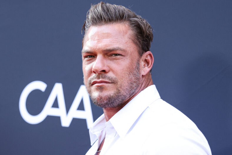 Alan Ritchson at the Charlize Theron Africa Outreach Project (CTAOP) 2023 Block Party