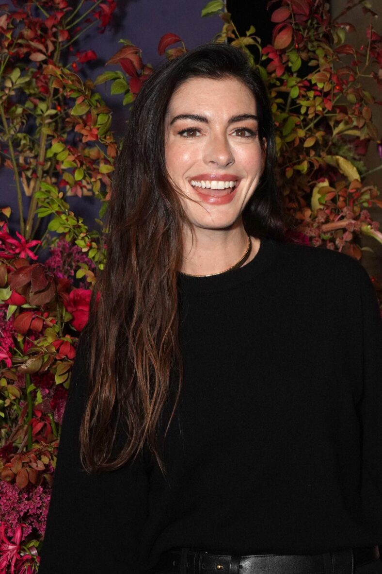 Anne Hathaway at The 2025 Golden Hearts Awards-NYC