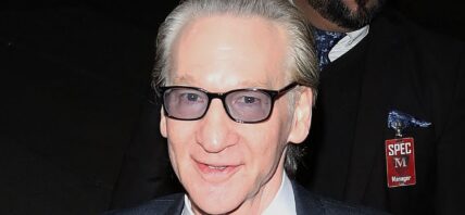Bill Maher attends a Golden Globe party
