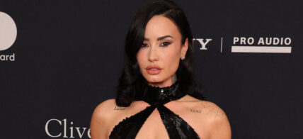 Demi Lovato attends Grammys