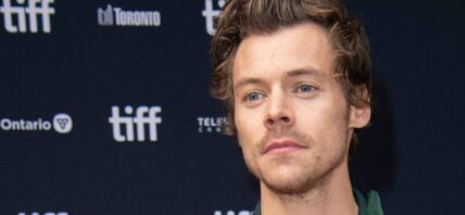 Harry Styles on the red carpet