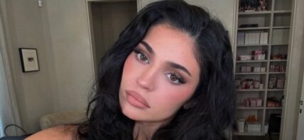 Kylie Jenner takes a selfie