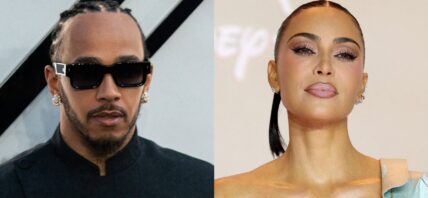 Lewis Hamilton and Kim Kardashian