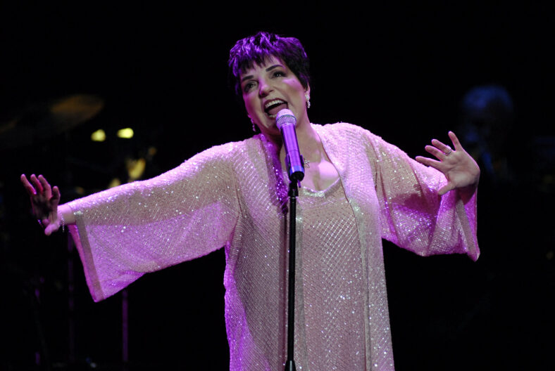 Liza Minnelli performs live at the Sinatra Theatre at BankAtlantic Center in Sunrise, Florida