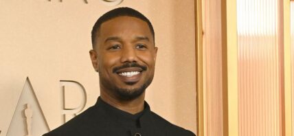Michael B Jordan on the red carpet
