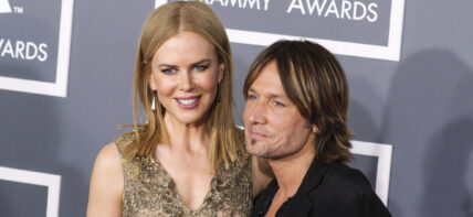 Nicole Kidman and Keith Urban at the 55th Annual GRAMMY Awards held at Staples Center on February 10, 2013 in Los Angeles, California, United States.