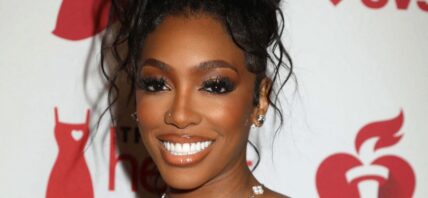Porsha Williams at Go Red for Women Red Dress Collection