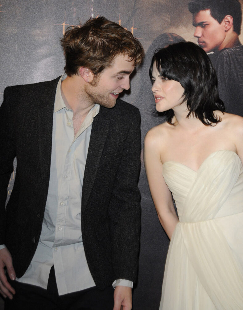 Robert Pattinson and Kristen Stewart at TWILIGHT PHOTO CALL