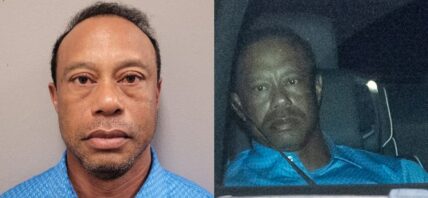 Tiger Woods photo collage