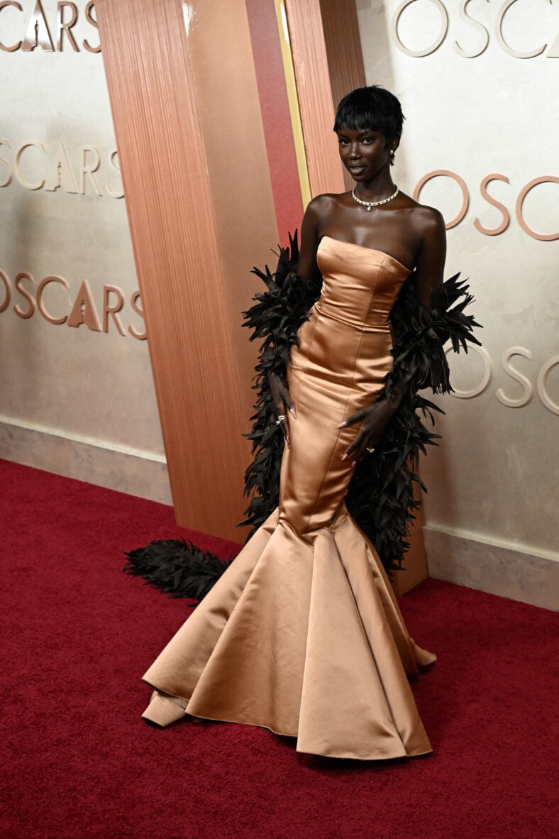 Anok Yai at the Oscars 