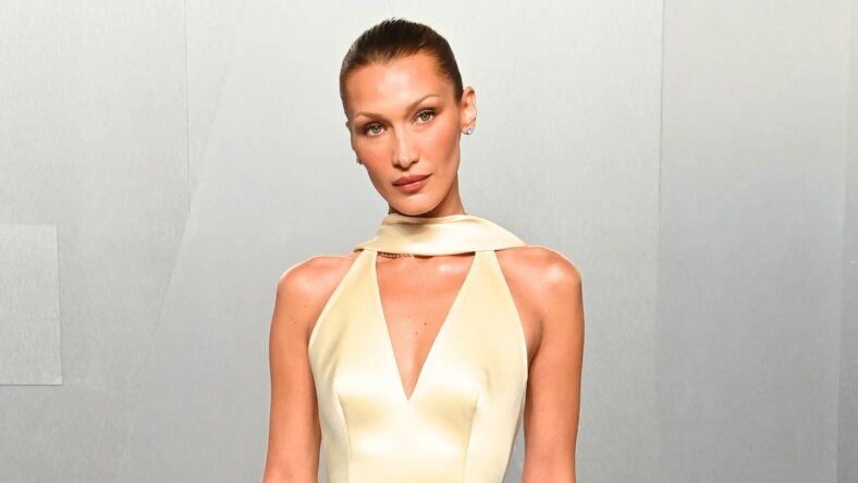 Bella Hadid on red carpet