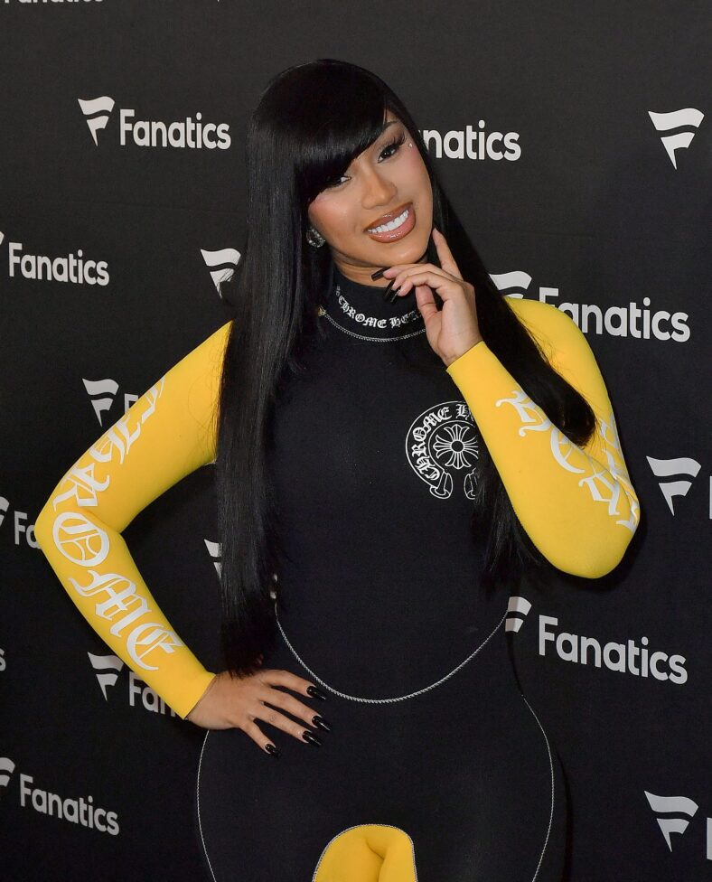 Cardi B on the red carpet