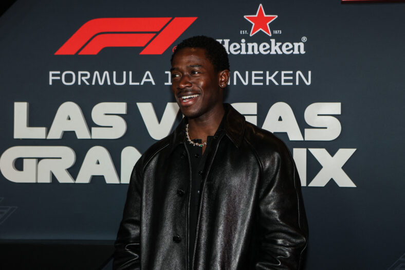 Damson Idris on the red carpet