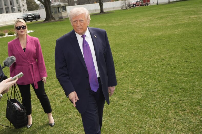 Donald Trump at the White House