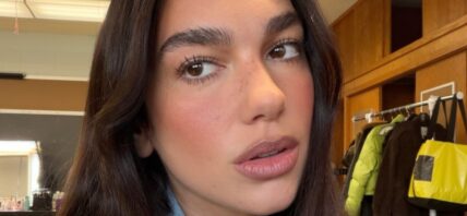 Dua Lipa close up