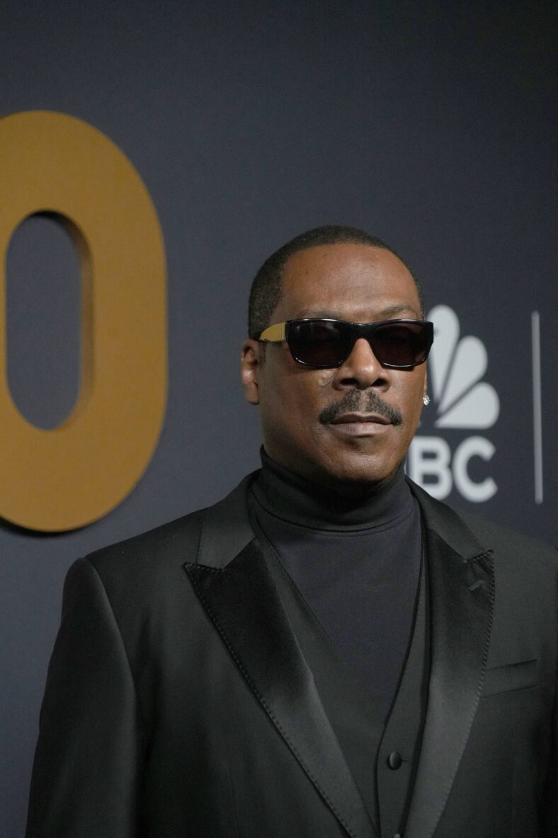 Eddie Murphy on the red carpet