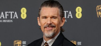 Ethan Hawke at the EE BAFTA Film Awards 2026 Held At Royal Festival Hall - Arrivals In London, UK
