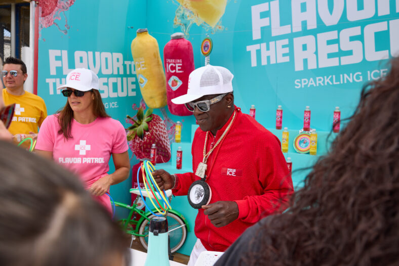 Flavor Flav at Santa Monica Pier
