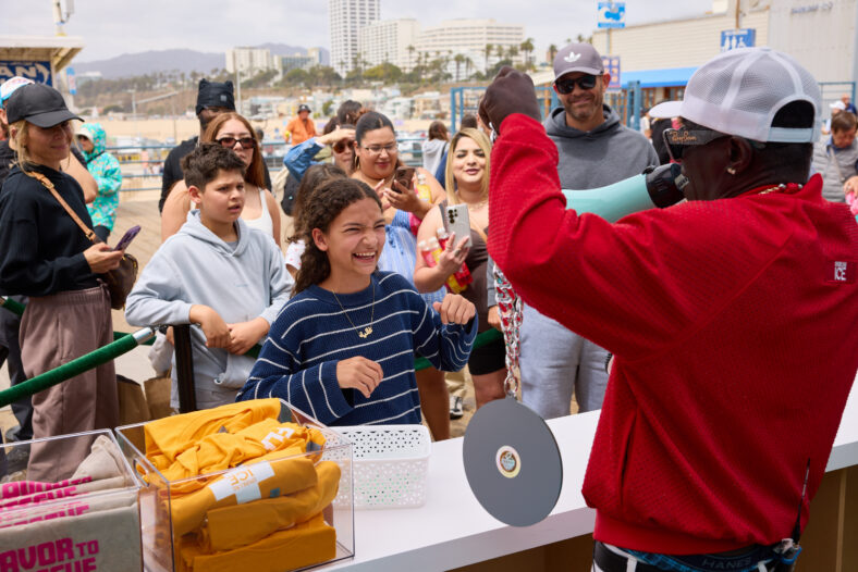 Flavor Flav at Santa Monica Pier