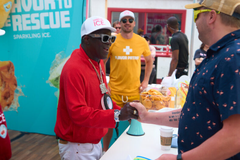 Flavor Flav at Santa Monica Pier