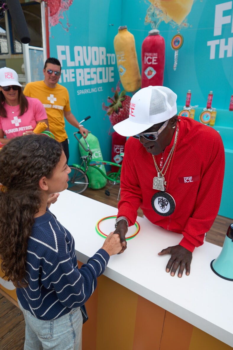 Flavor Flav at Santa Monica Pier