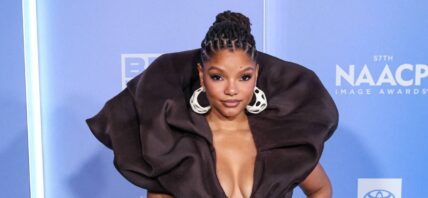 Halle Bailey on the red carpet, The Little Mermaid backlash