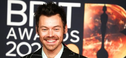Harry Styles smiling