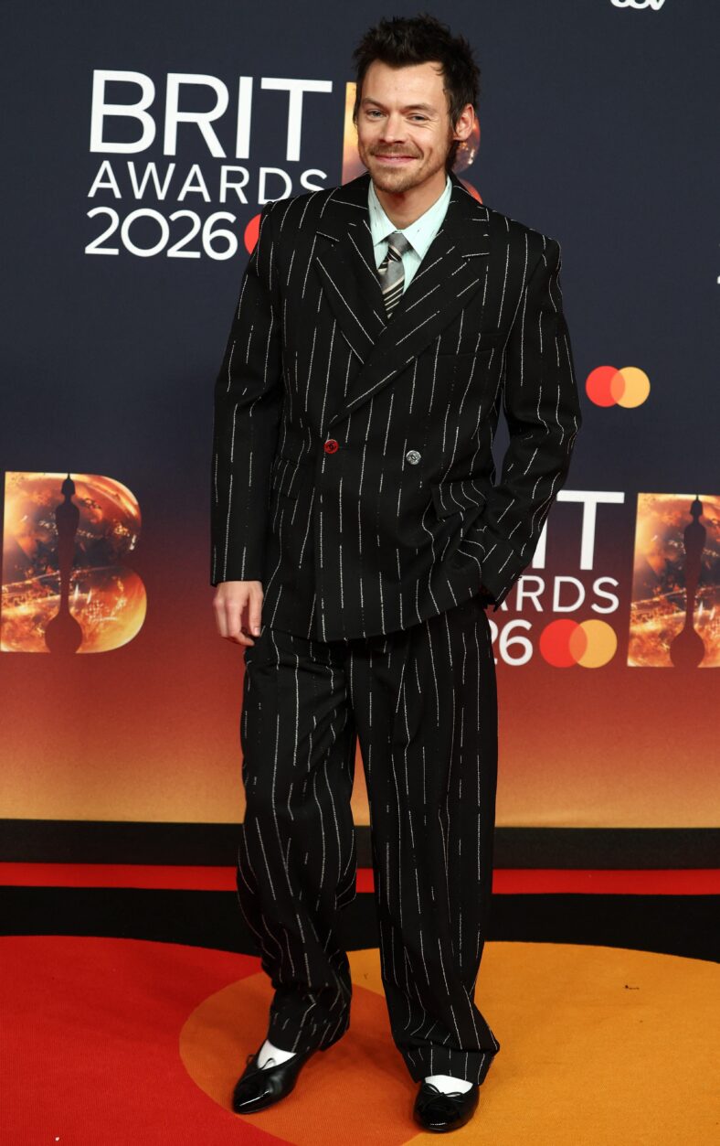 Harry Styles on the red carpet