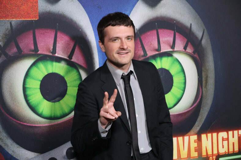 Josh Hutcherson on the red carpet