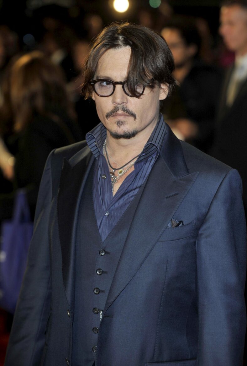 Johnny Depp at The Rum Diary Premiere