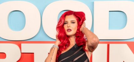 Justina Valentine on red carpet